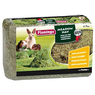 Flamingo Meadow Hay Small Animal Food - 1KG